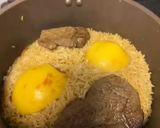 ウズベキスタン♡秋のカリンの牛肉プロフ作り方10写真