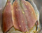 鯵のこんがり米粉焼き♪作り方2写真