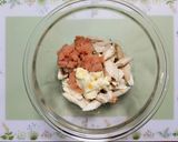 今夜の夕飯簡単ささみ胡瓜大葉明太マヨ副菜作り方8写真