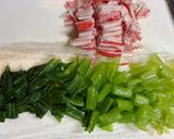 副菜・お弁当★小松菜カニカマ等のごま和え作り方7写真