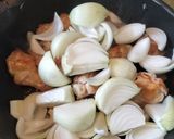 新玉ねぎと鶏手羽元のさっぱり煮作り方7写真