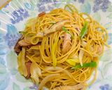 富山のだしつゆで和風パスタ作り方3写真