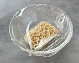 受験生のお夜食に！明太クリームうどん作り方1写真
