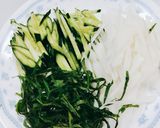 納豆サラダみそ味作り方2写真