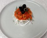サーモンのカルパッチョ♪ケーパーソース作り方3写真