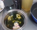 筍と若布と花麩のお吸い物　作り方7写真