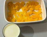 ミルメークのトロピカル牛乳寒天作り方1写真