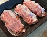トマト＆チーズの焼きトンカツ風作り方2写真
