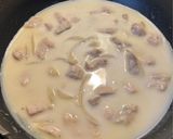 鶏胸肉とブロッコリーのクリームパスタ作り方7写真