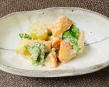 柿とセロリの白和え風サラダ🥗作り方3写真