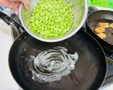 枝豆ガリバターしょうゆ作り方1写真