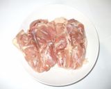 鶏もも肉黒ごま味噌和え♪簡単照り焼き作り方1写真
