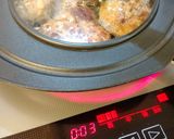 豚肉ハンバーグ、エノキ＆れんこん入り。作り方6写真