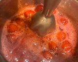 かき氷に、デザートに、苺シロップ作り方3写真