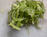 レンジで簡単！濃厚ピリ辛ごま冷やしうどん作り方3写真