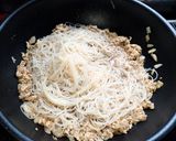 五香粉香る黒胡椒汁ビーフン作り方5写真