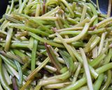 さつま芋のつるのきんぴら作り方3写真