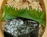 お弁当⭐︎ほうじ茶と梅干しの炊き込みご飯作り方10写真