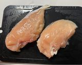 ブライン液で作る、鶏胸肉のフライドチキン作り方5写真