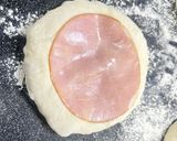 たまごとハムの黄金コンビ！😋卵ハムパン✨作り方9写真