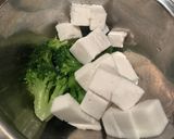 簡単カロリーオフ！ポテサラ風サラダ作り方3写真