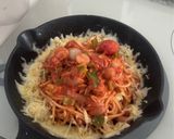 ツナとチーズのトマトパスタ作り方5写真