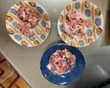 レモン上海風焼そば味豚こま大根青椒肉絲風作り方3写真