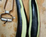 蒸し茄子の中華風　覚書作り方1写真