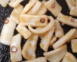 きゅうりとイカの中華風炒めです♪作り方4写真
