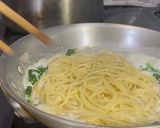 とーちゃんの特製サーモンクリームパスタ作り方7写真