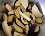 ナスと挽肉の味噌炒め作り方1写真