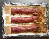 ホテルの朝食　②ローズマリーベーコン作り方9写真