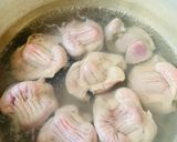 私の 砂肝ポン酢作り方1写真