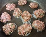 豚こまだんご焼き作り方2写真