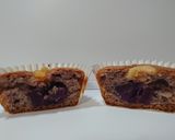♬紫芋のスィートポテトin紫芋マフィン♬作り方4写真