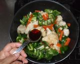 鶏むね肉ピーマンピリ辛炒め♪簡単作り方6写真