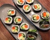 変わり恵方巻エビフライタルタルソース巻き作り方15写真