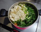 菜の花のボリューム豚汁作り方5写真