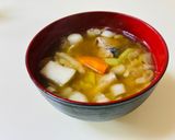 しじみ出汁×サバ缶　あったかスープ作り方4写真
