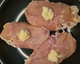 鶏むね肉のしっとり♪マヨ蒸し作り方1写真