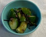 超簡単!胡瓜の塩昆布とうめこの浅漬け作り方4写真