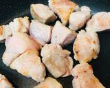 豚サイコロ肉のピリ辛ポークチャップ作り方1写真