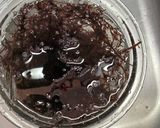 ソゾ(海藻)の味噌汁作り方1写真