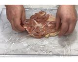 タコ糸なしで！！鶏の八幡巻き★動画あり★作り方14写真