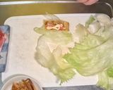 レタスとたまご＆かにかまで生ハム巻き作り方3写真