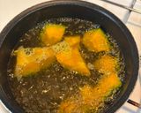 かぼちゃとブロッコリーのカレーパスタサラ作り方1写真