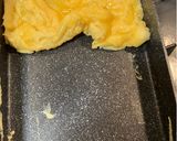うちの甘い卵焼き😊お弁当用卵２個分作り方4写真