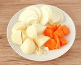 鶏肉とお豆のミルク煮作り方4写真