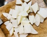 お正月の残り野菜整理🧹deお雑煮アゲイン作り方1写真