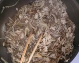 鶏ひき肉もやしブロッコリーの にんにく醤油炒め作り方8写真